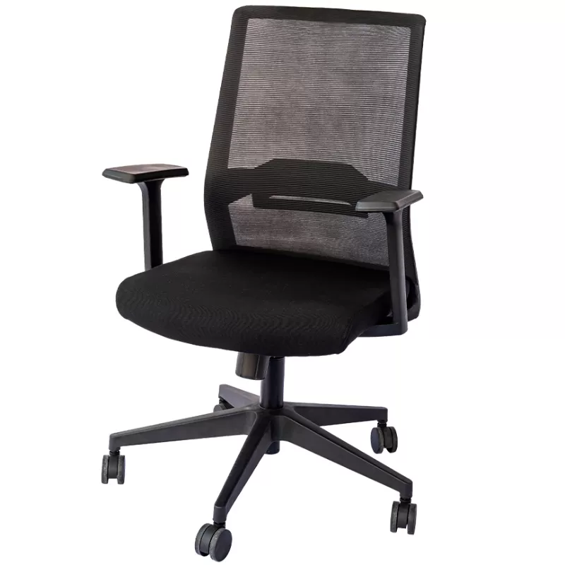 Cadeira para Escritório ELITE FLEX Presidente - Assento Estofado / Encosto em Tela - Cadeiras Home Office MX7043D